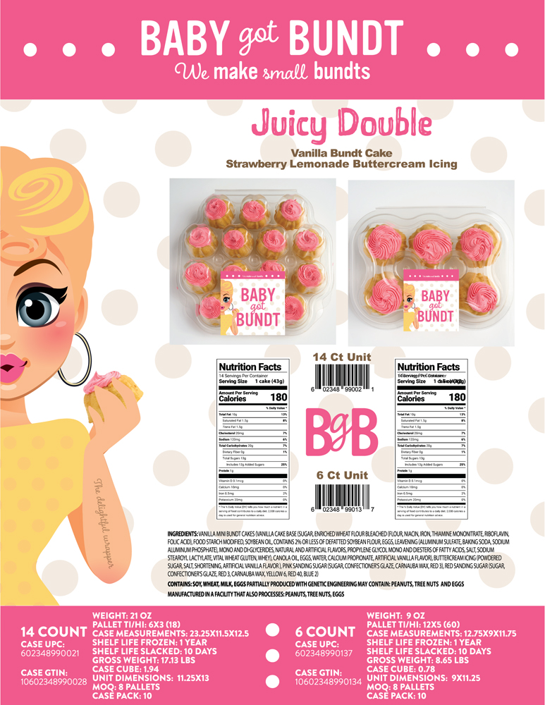 TCF Sell Sheet Baby got Bundt Juicy Double